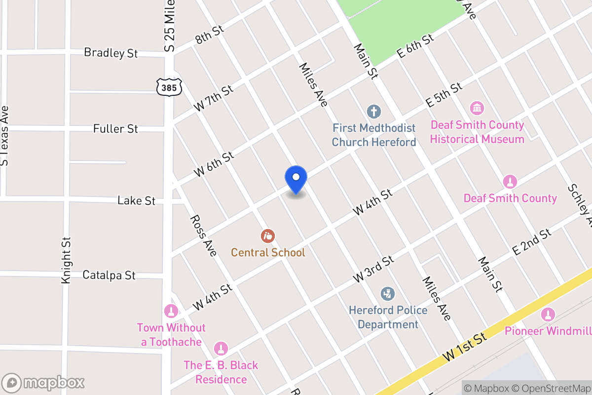 Map of 441 N Lee , , Tx