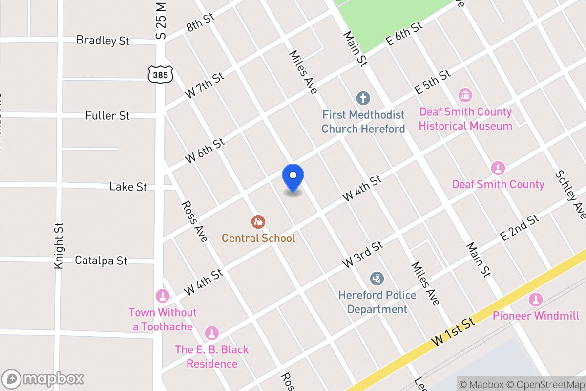 Map of 423 N Lee , , Tx