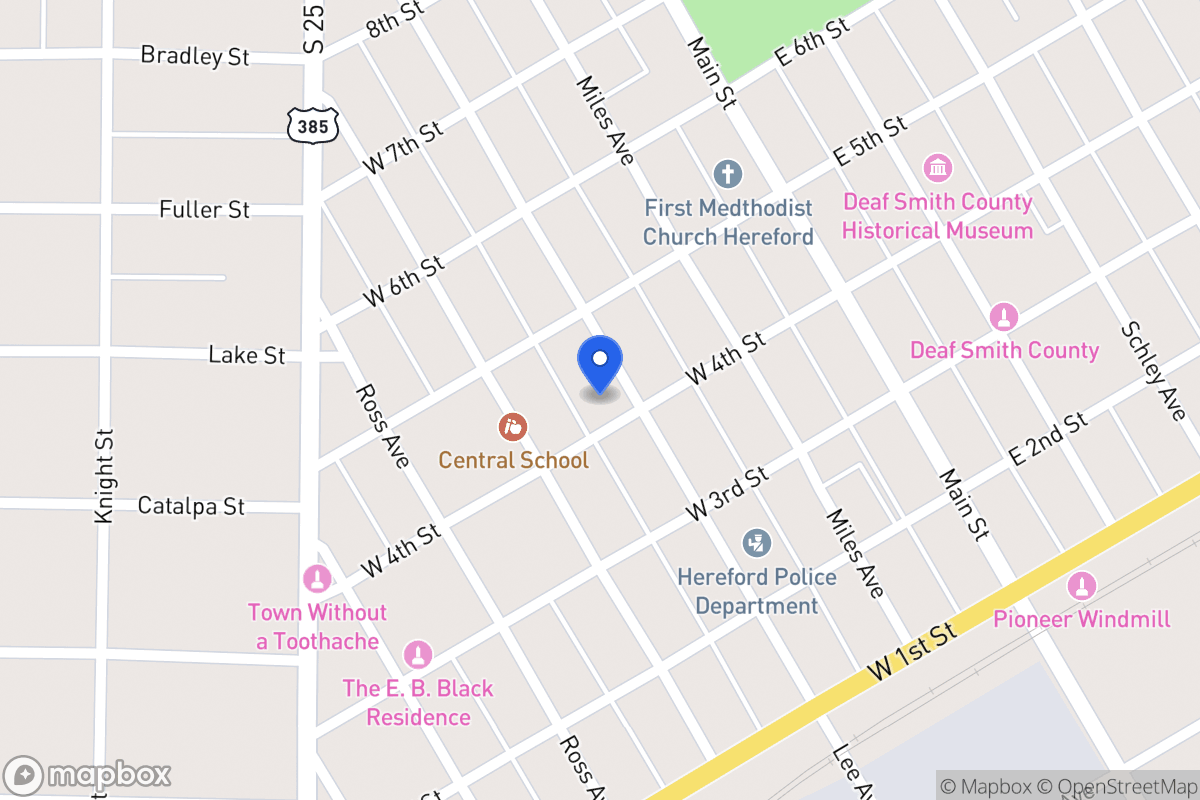 Map of 407 N Lee , , Tx