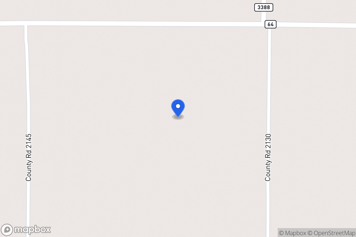 Map of 2501  Cr 2130 , Cooper, Tx 75432, Cooper