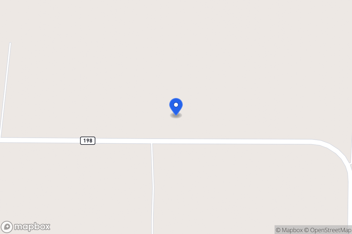 Map of Fm 198 Ns, , Tx