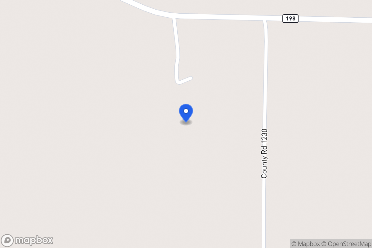 Map of Fm 198 , , Tx