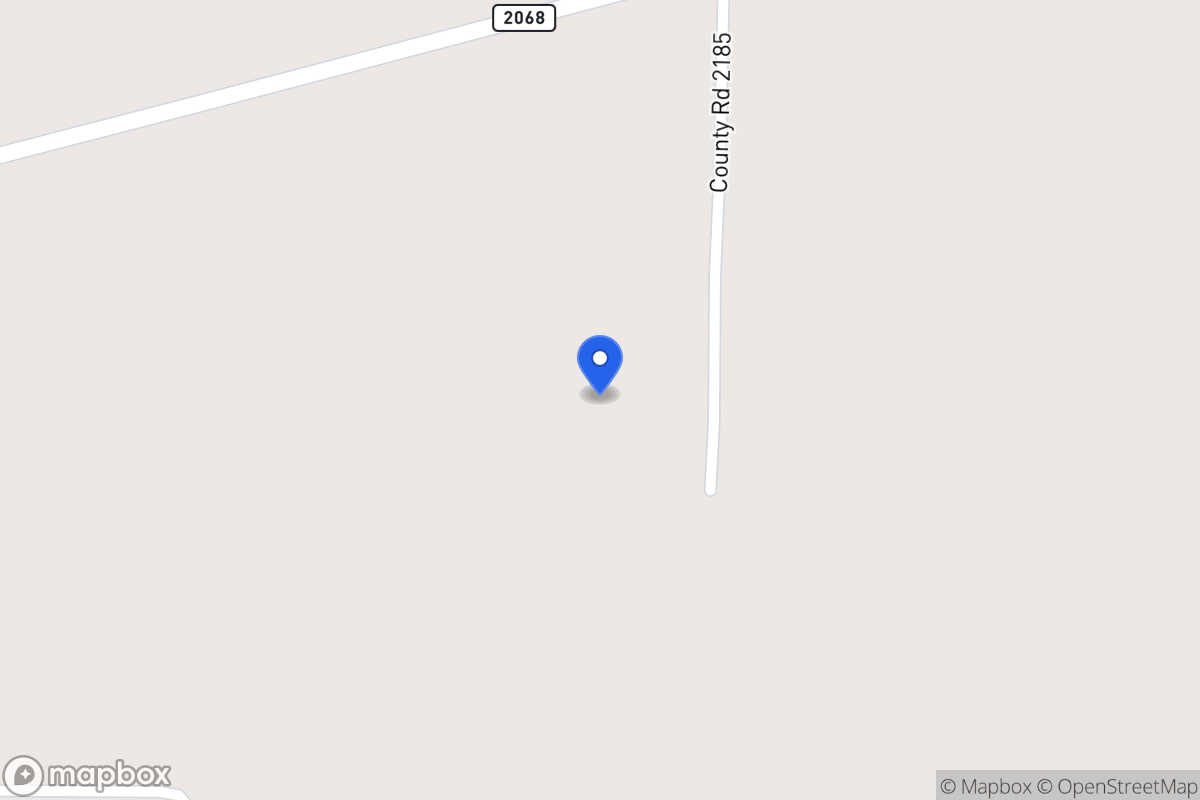 Map of 2063 Fm 2068 , Klondike, Tx 75448, Klondike
