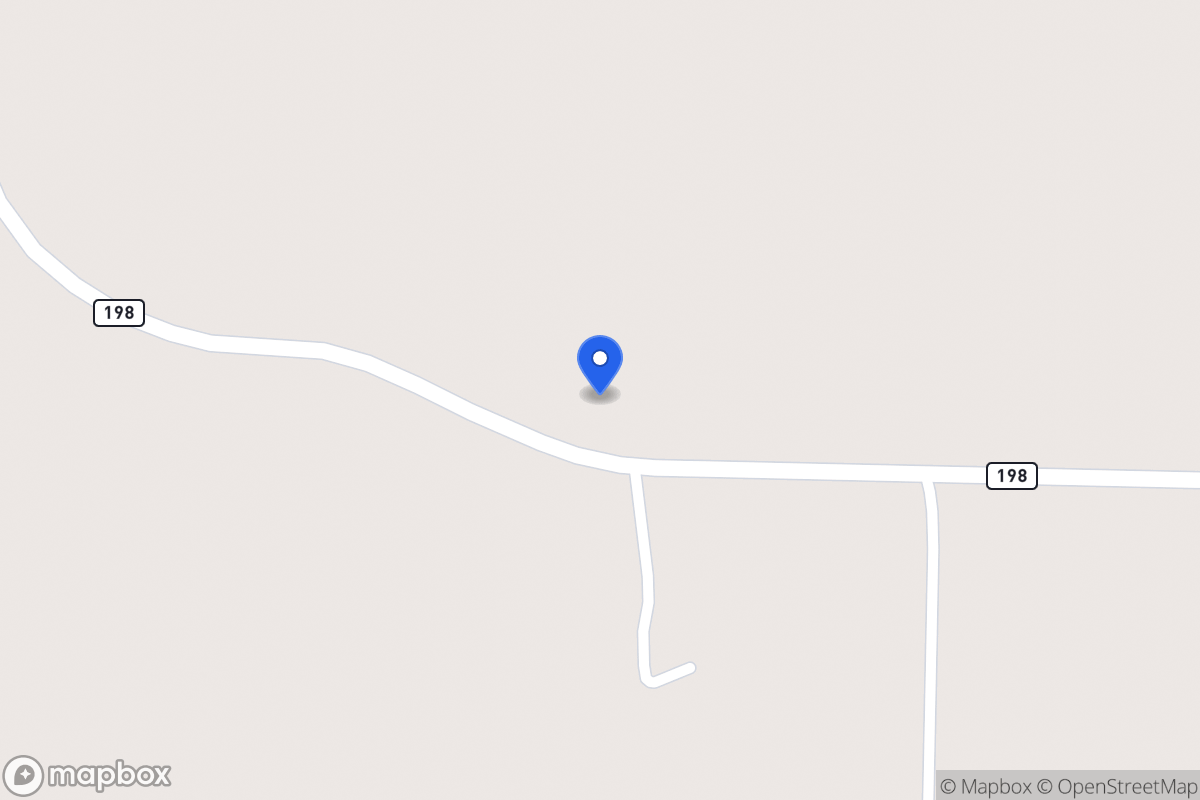 Map of Fm 198 , , Tx
