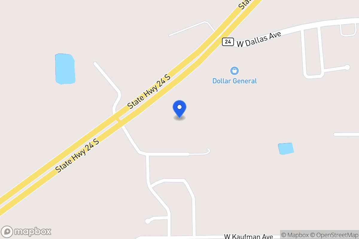 Map of Hwy 24 , , Tx