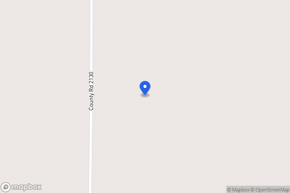 Map of 2412 Cr 2130 , , Tx