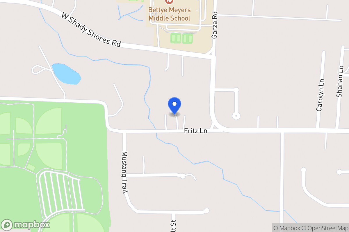 Map of 408  Fritz Ln, Shady Shores, Tx 76208-5606, Shady Shores