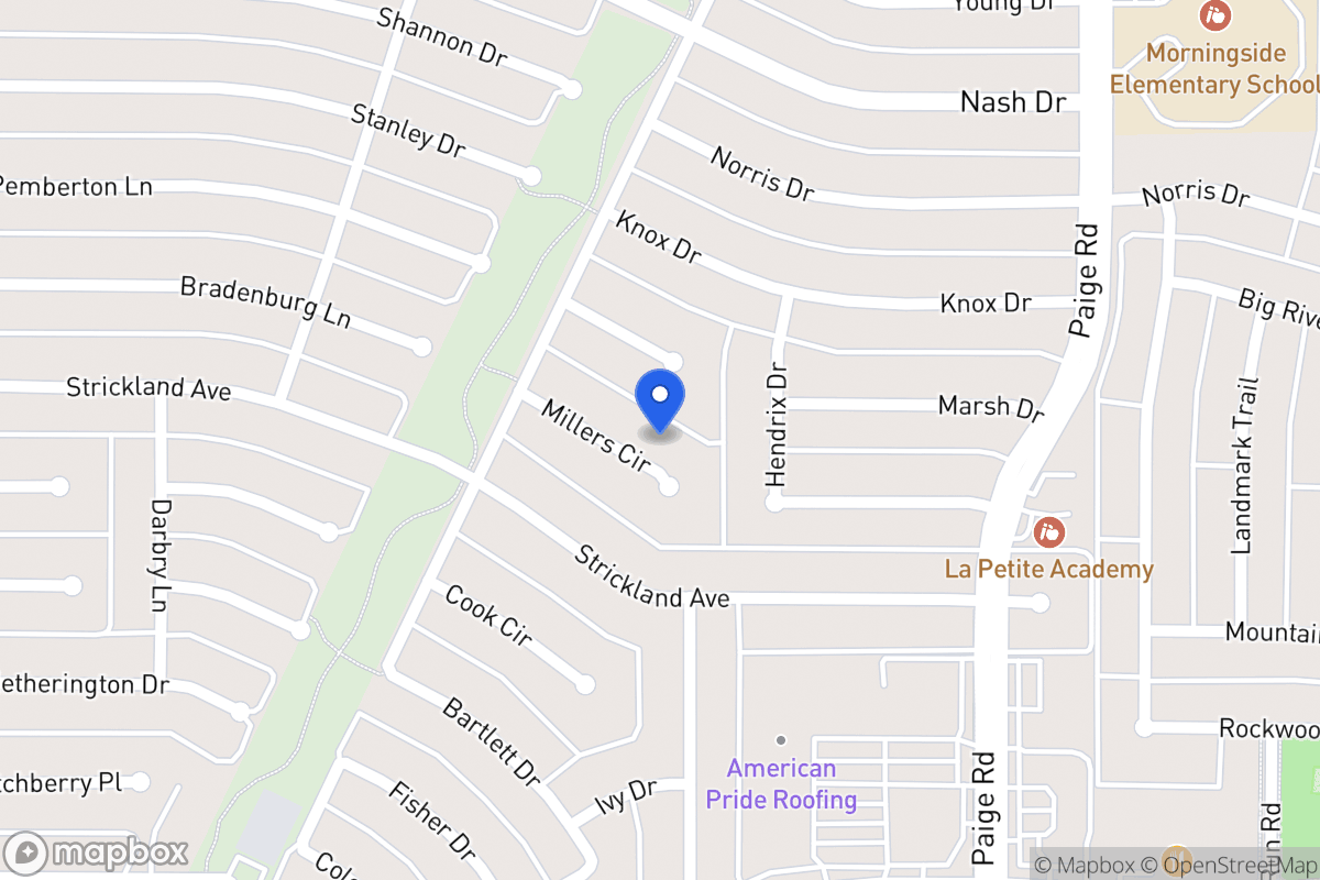 Map of 5224  Miller Cir, The Colony, Tx 75056-2113, The Colony