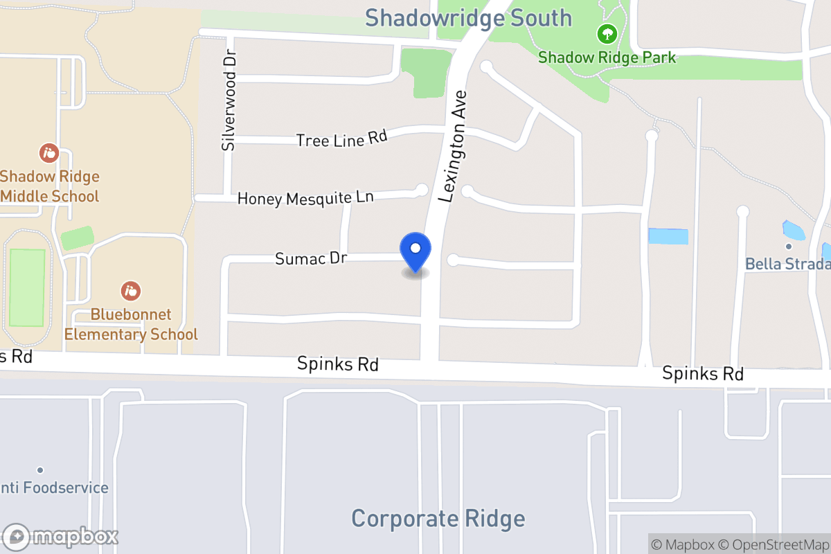 Map of 1801  Sumac Dr, Flower Mound, Tx 75028-8218, Flower Mound