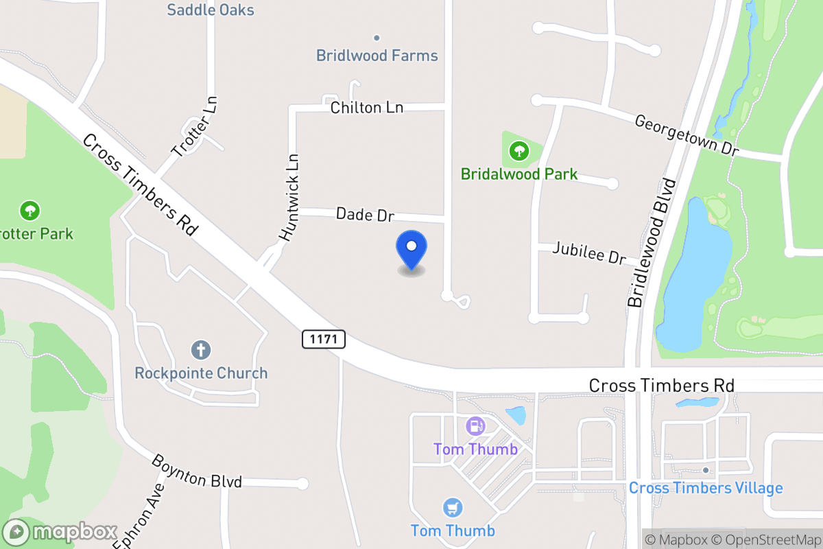 Map of 4109  Equestrian Ct, Flower Mound, Tx 75028, Flower Mound