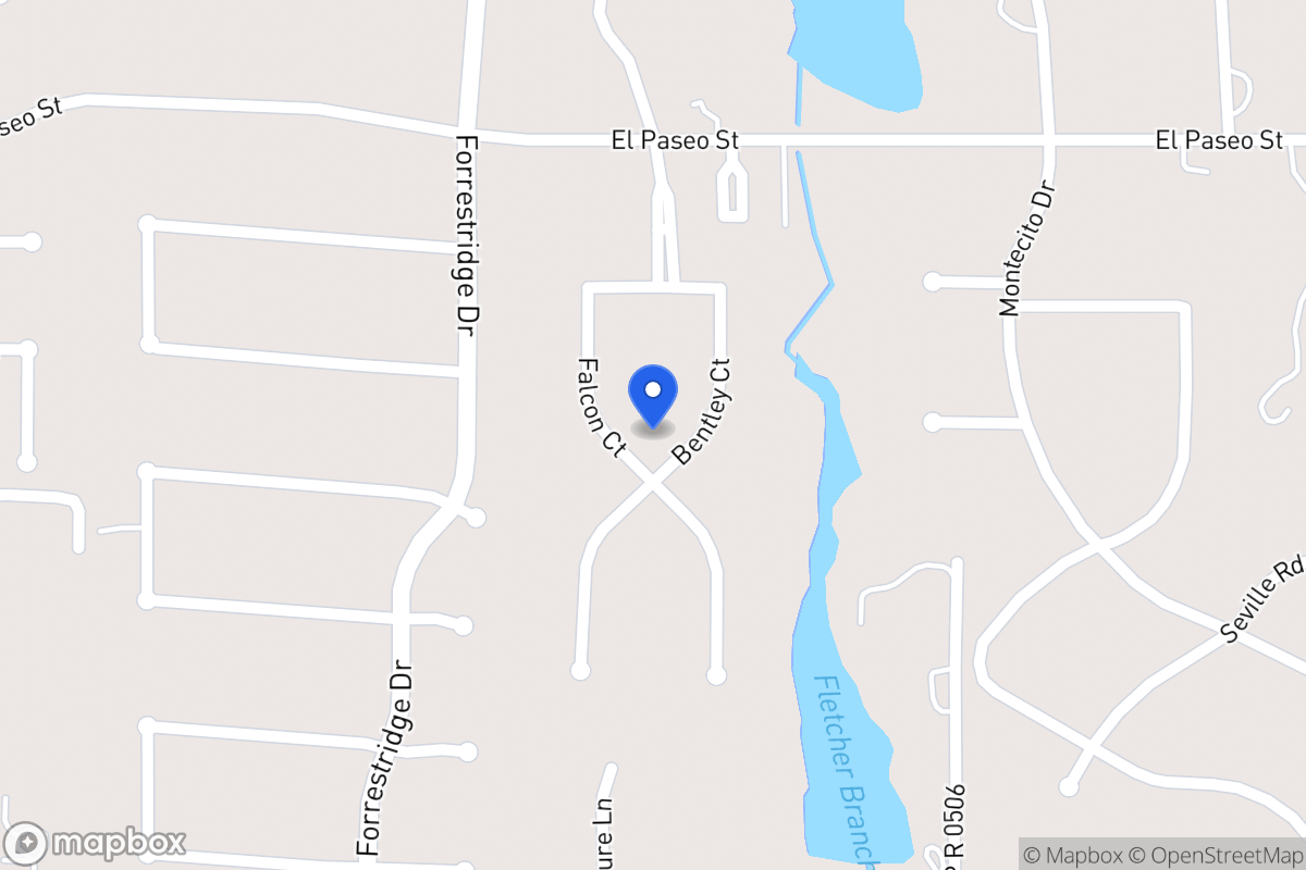Map of 3517  Falcon Ct, Denton, Tx 76210-5583, Denton