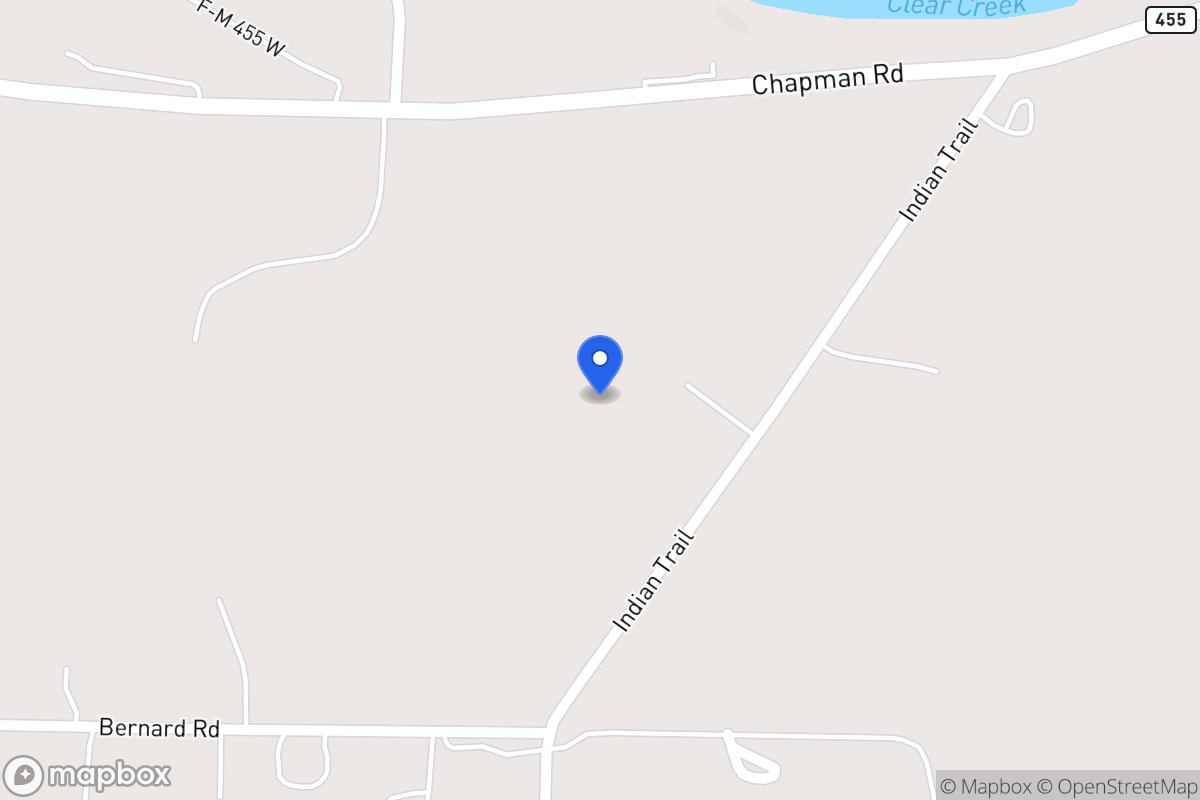 Map of 8291  Fm 455 W, Sanger, Tx 76266, Sanger