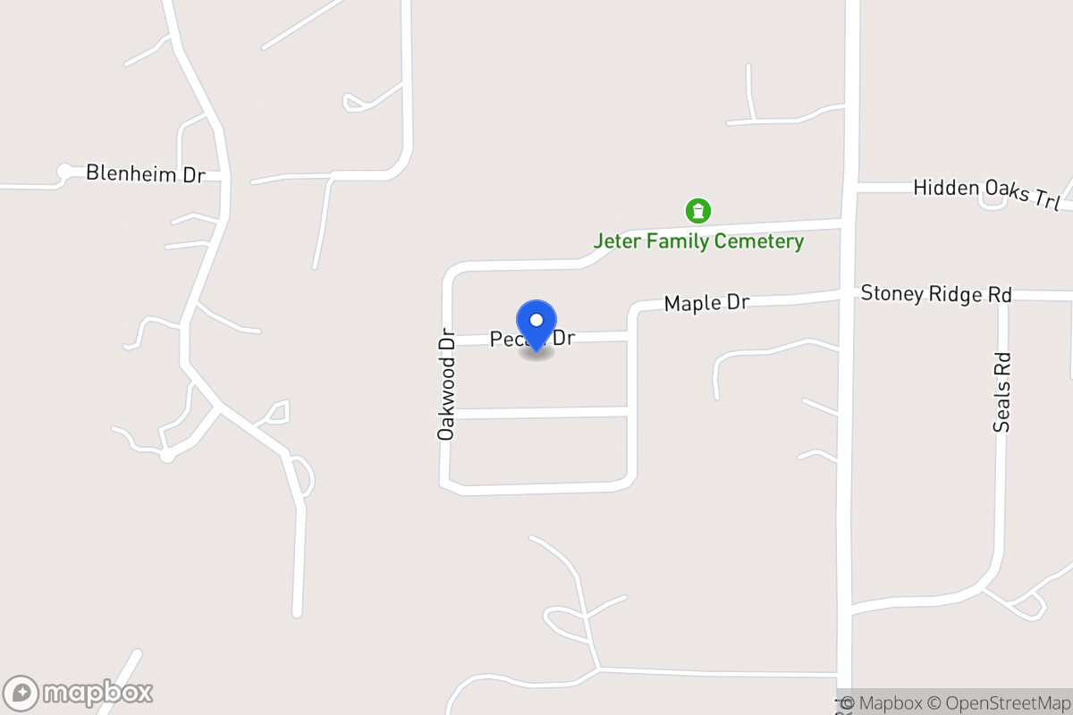 Map of 1207  Pecan Dr, Bartonville, Tx 76226-6925, Bartonville