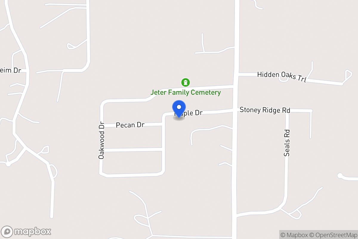 Map of 1113  Maple Dr, Bartonville, Tx 76226-6917, Bartonville