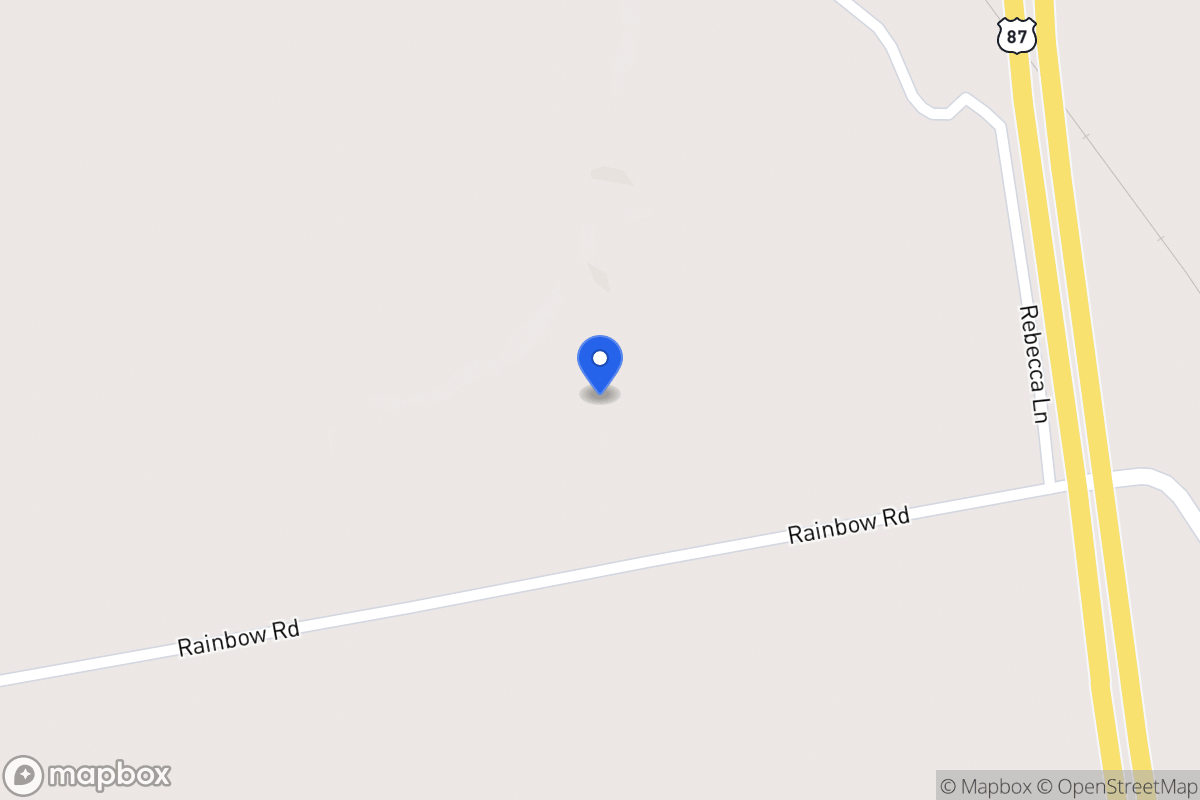 Map of 182 Rainbow Rd, Cuero, Tx 77954, Cuero