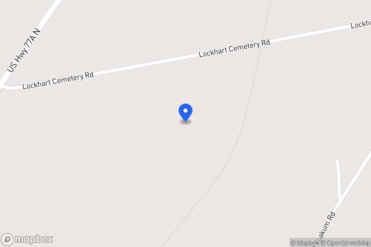 Map of 1243 Lockhart Cemetery, Cuero, Tx 77954, Cuero