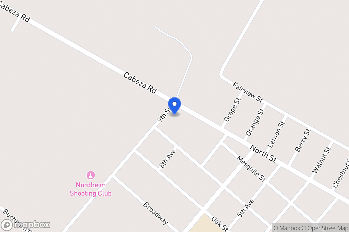 Map of North, Nordheim, Tx 78141, Nordheim