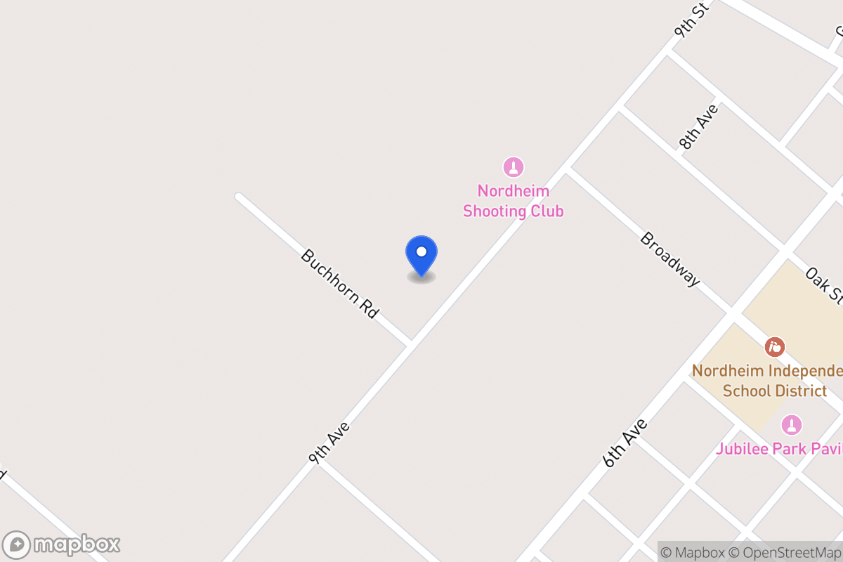 Map of Ninth Ave, Nordheim , Tx 78141, Nordheim
