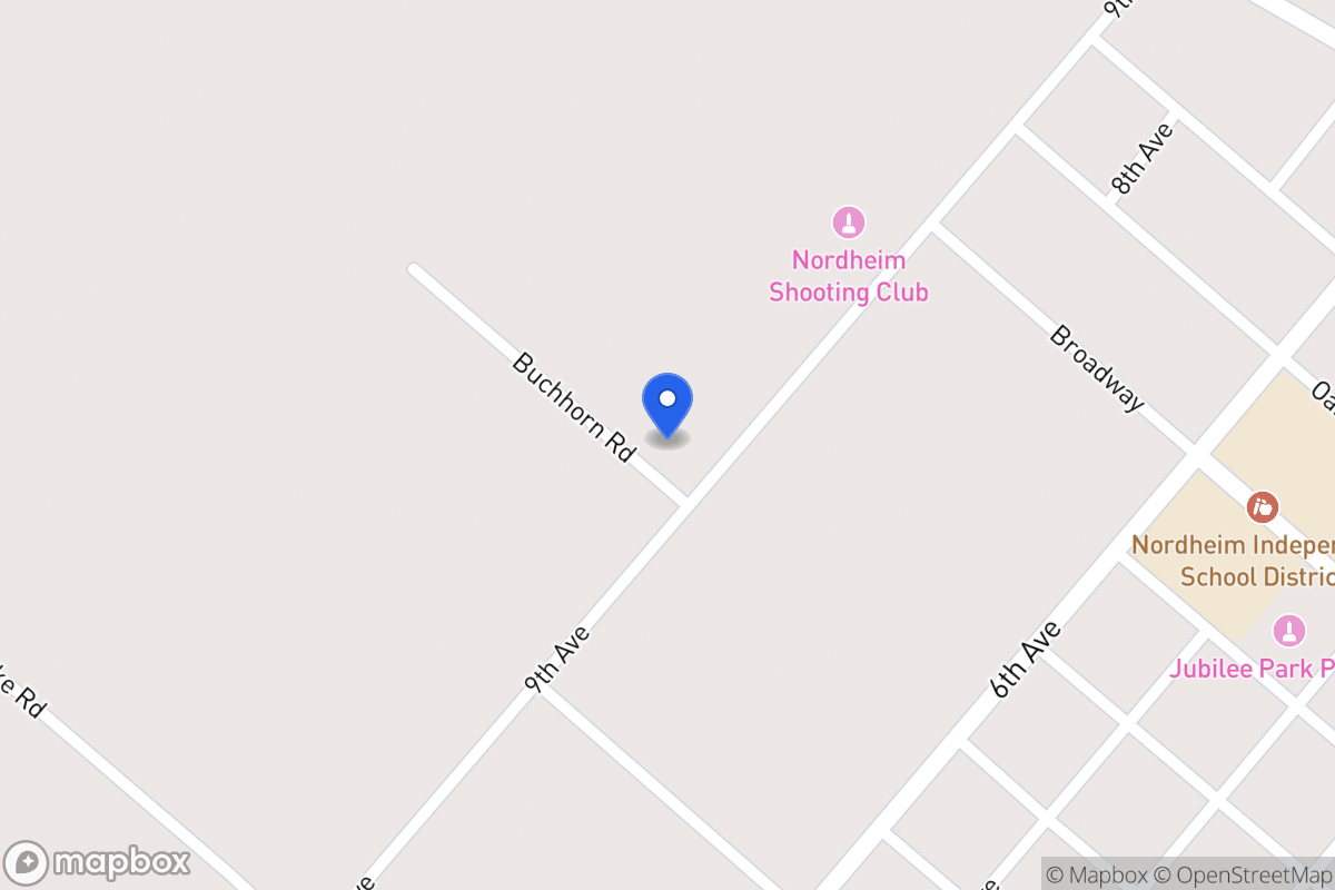 Map of Ninth Ave, Nordheim, Tx 78141, Nordheim