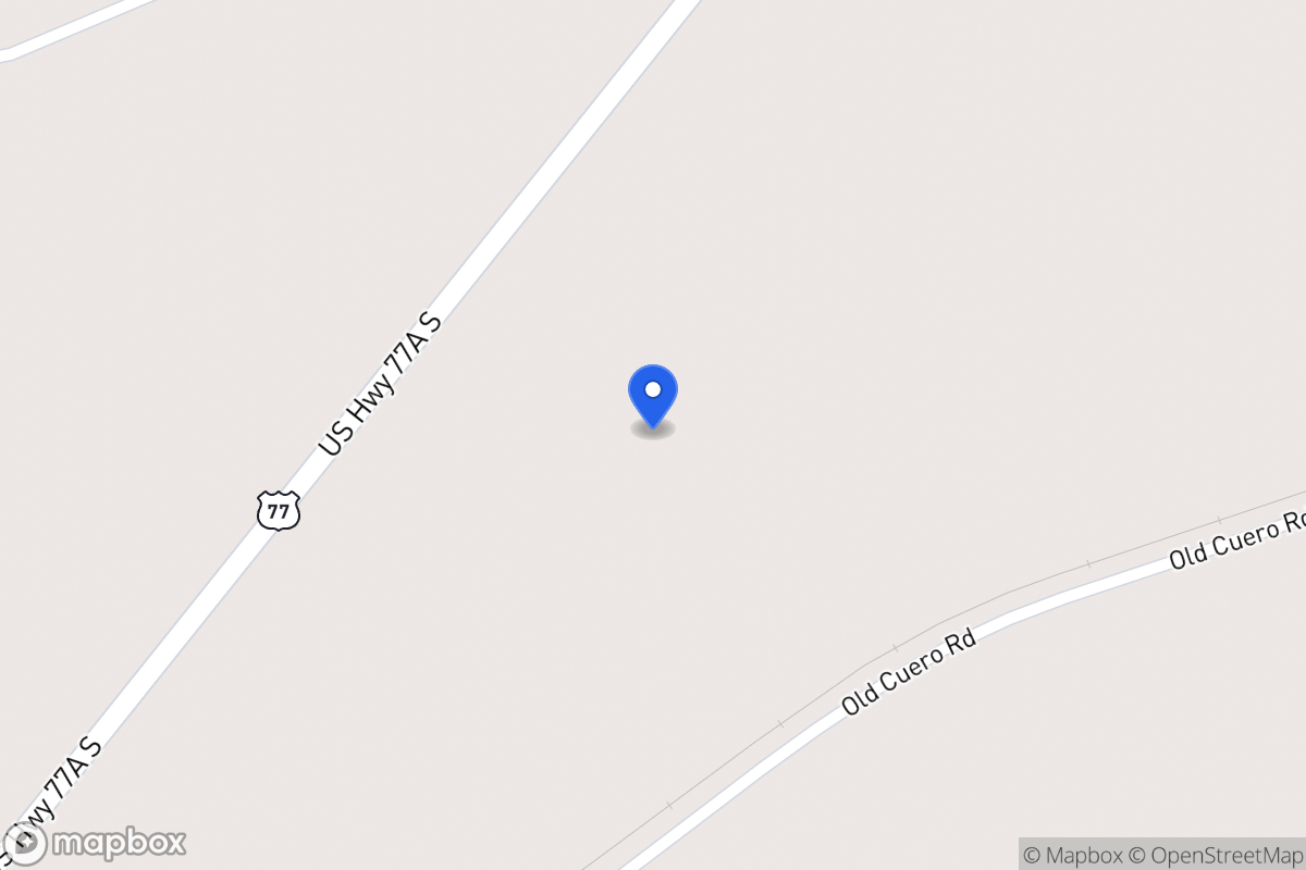 Map of Us Hwy 77a S, Yoakum, Tx 77995, Yoakum
