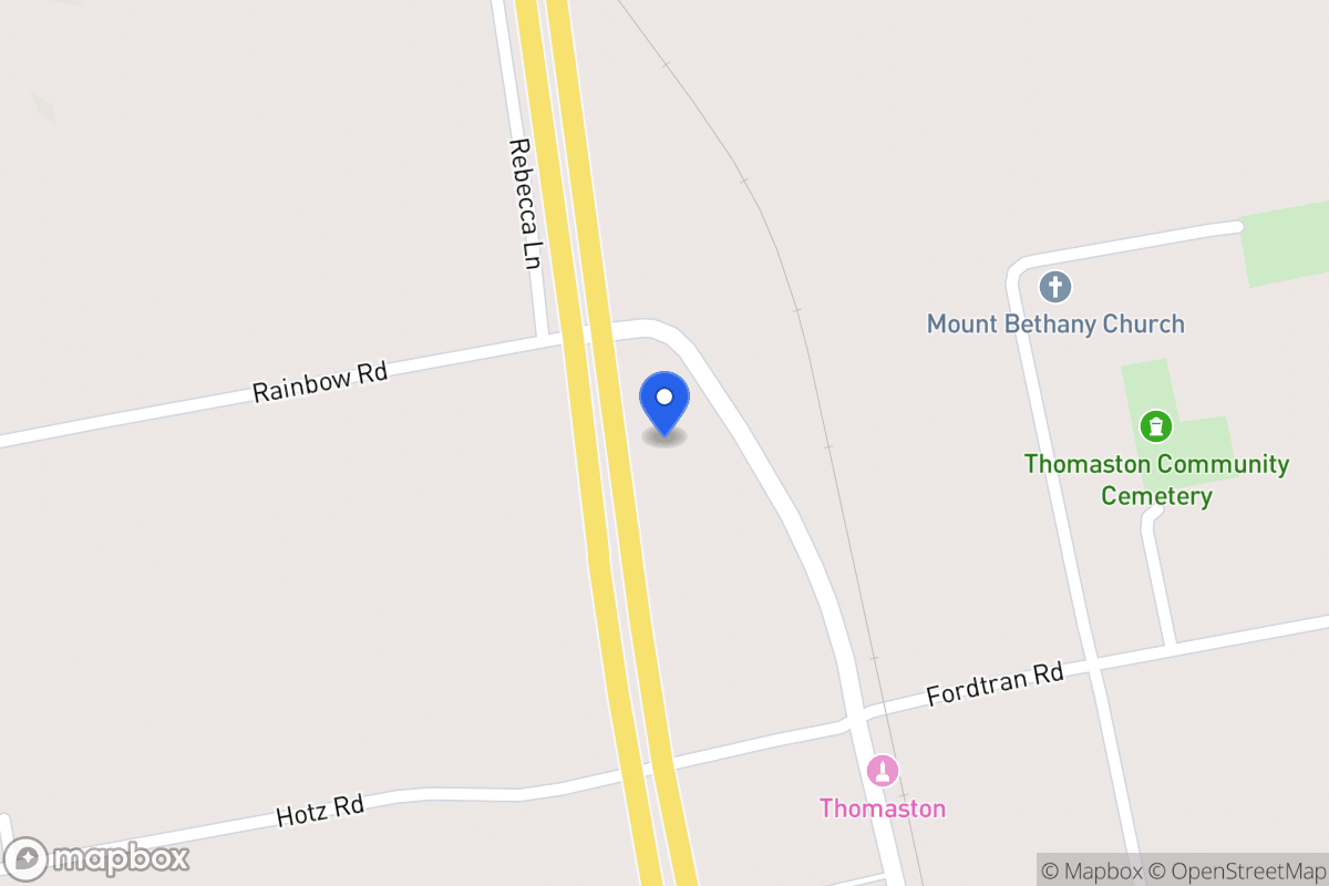 Map of Us Hwy 87 South, Thomaston, Tx 77989, Thomaston