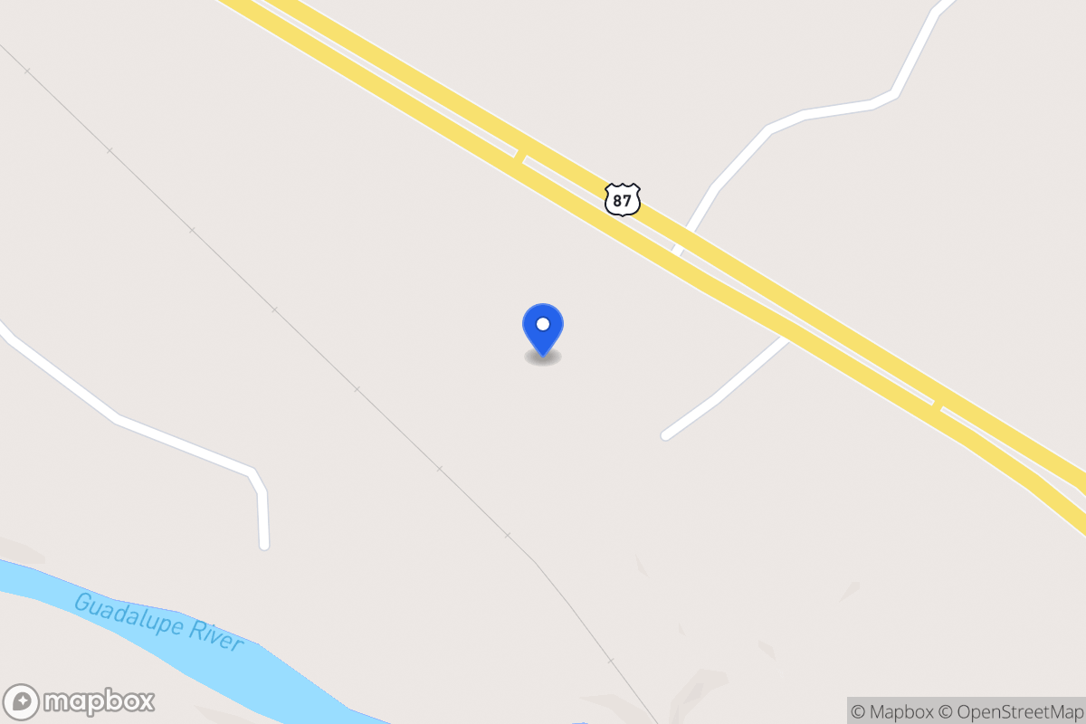 Map of 6022 Us Hwy 87 South, Cuero, Tx 77954, Cuero