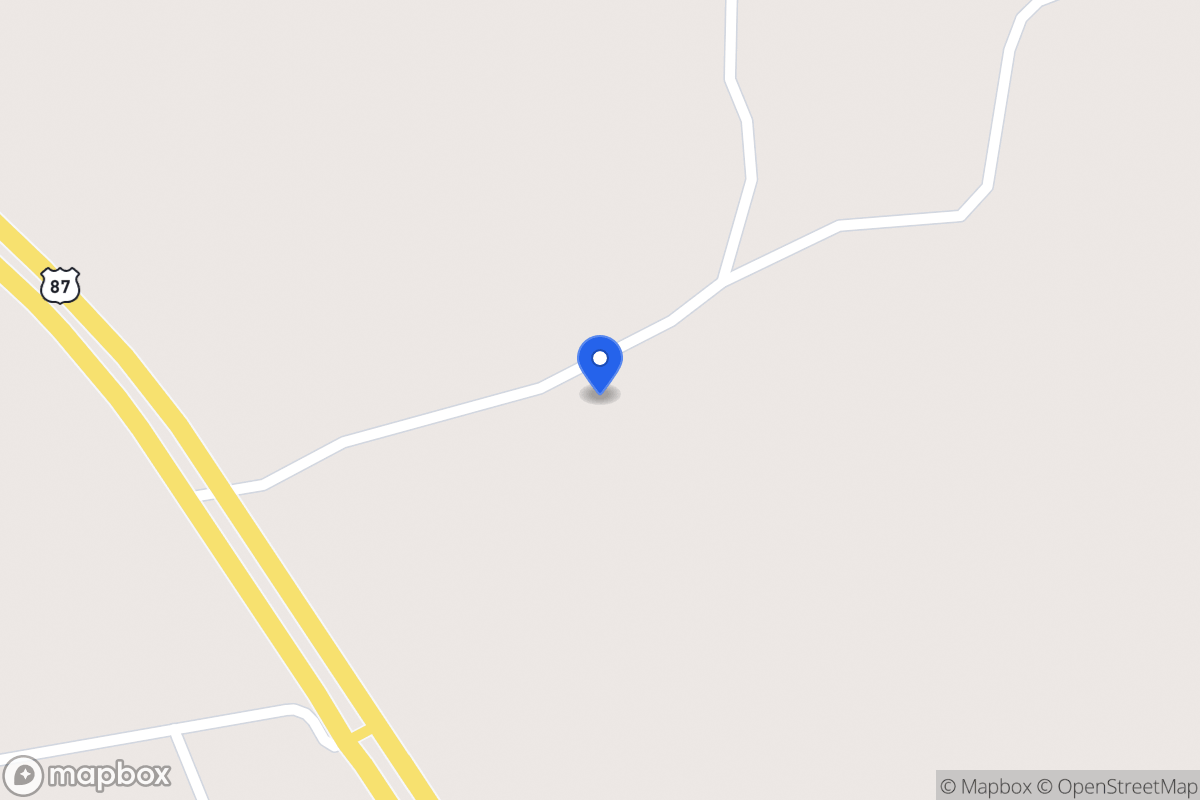 Map of Us Hwy 87 South, ,