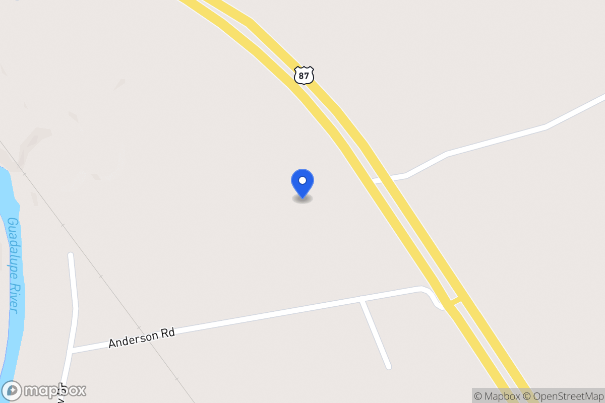 Map of Us 87 South, Cuero, Tx 77954, Cuero