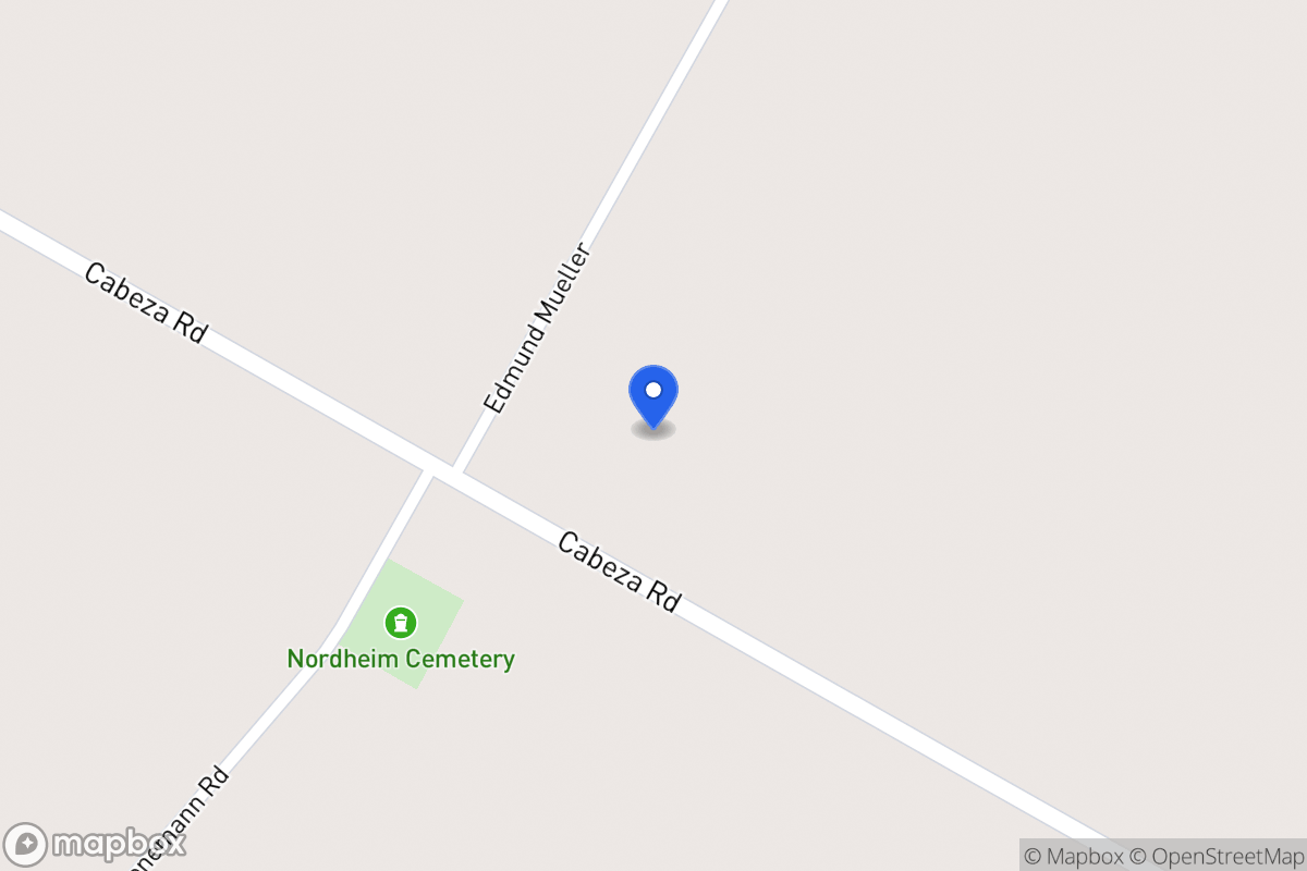 Map of 2088 Cabeza Rd, Nordheim, Tx 78141, Nordheim