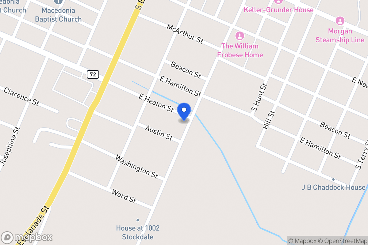 Map of 211 Heaton, Cuero, Tx 77954, Cuero