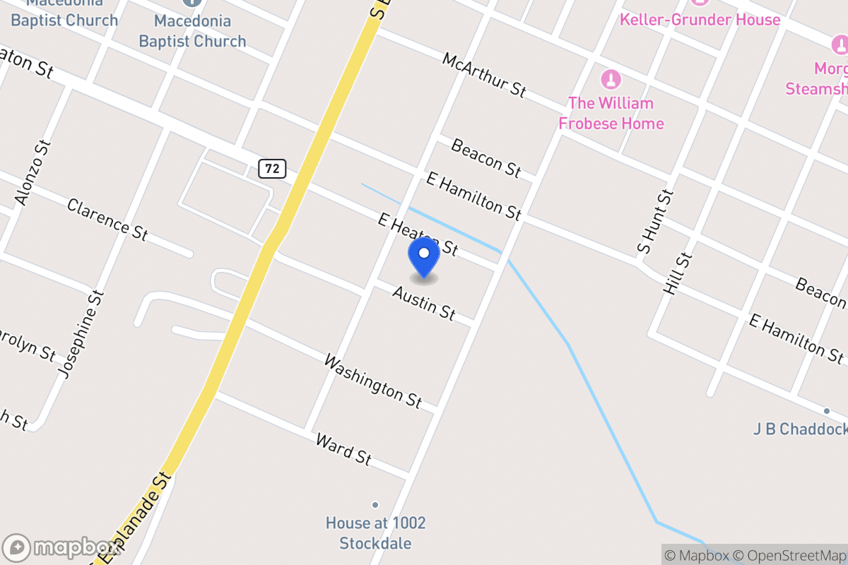 Map of 206 Austin , Cuero, Tx 77954, Cuero