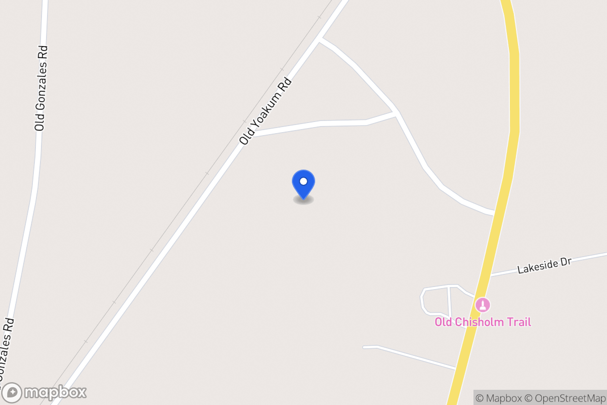 Map of Old Yoakum Rd, Cuero, Tx 77954, Cuero