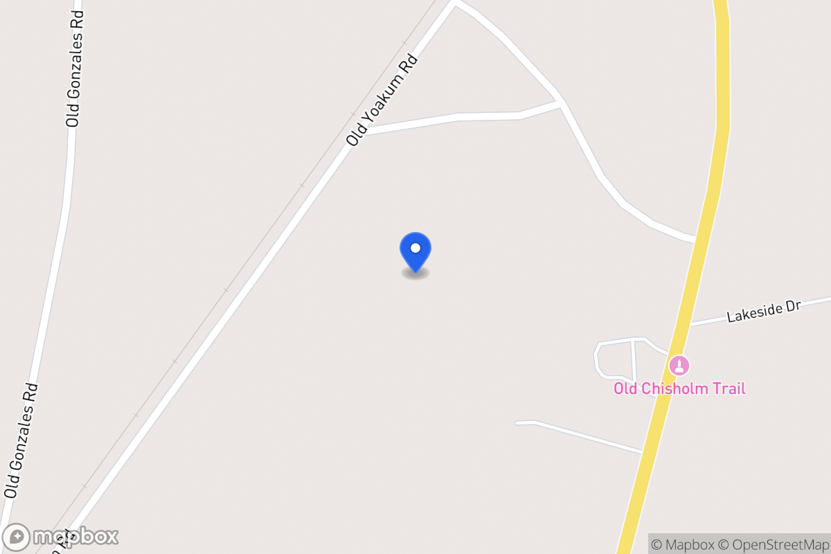 Map of Old Yoakum Rd, Cuero, Tx 77954, Cuero