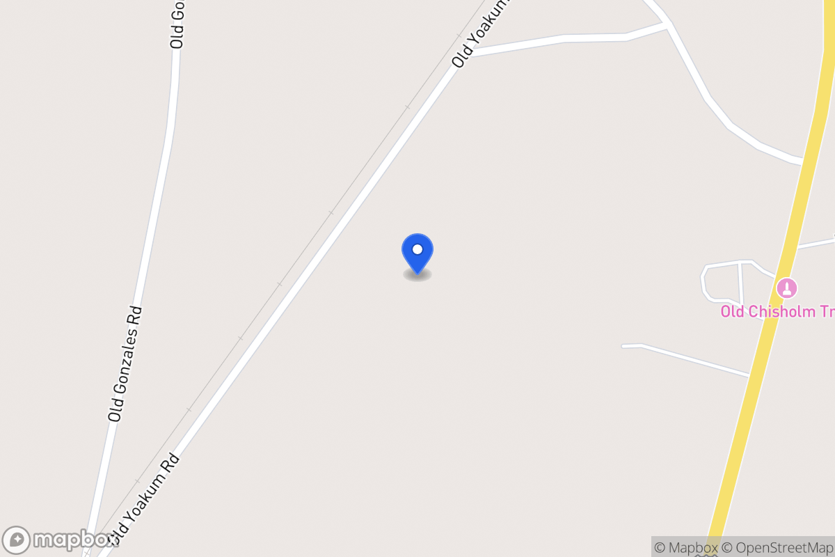 Map of Old Yoakum Rd, Cuero, Tx 77954, Cuero
