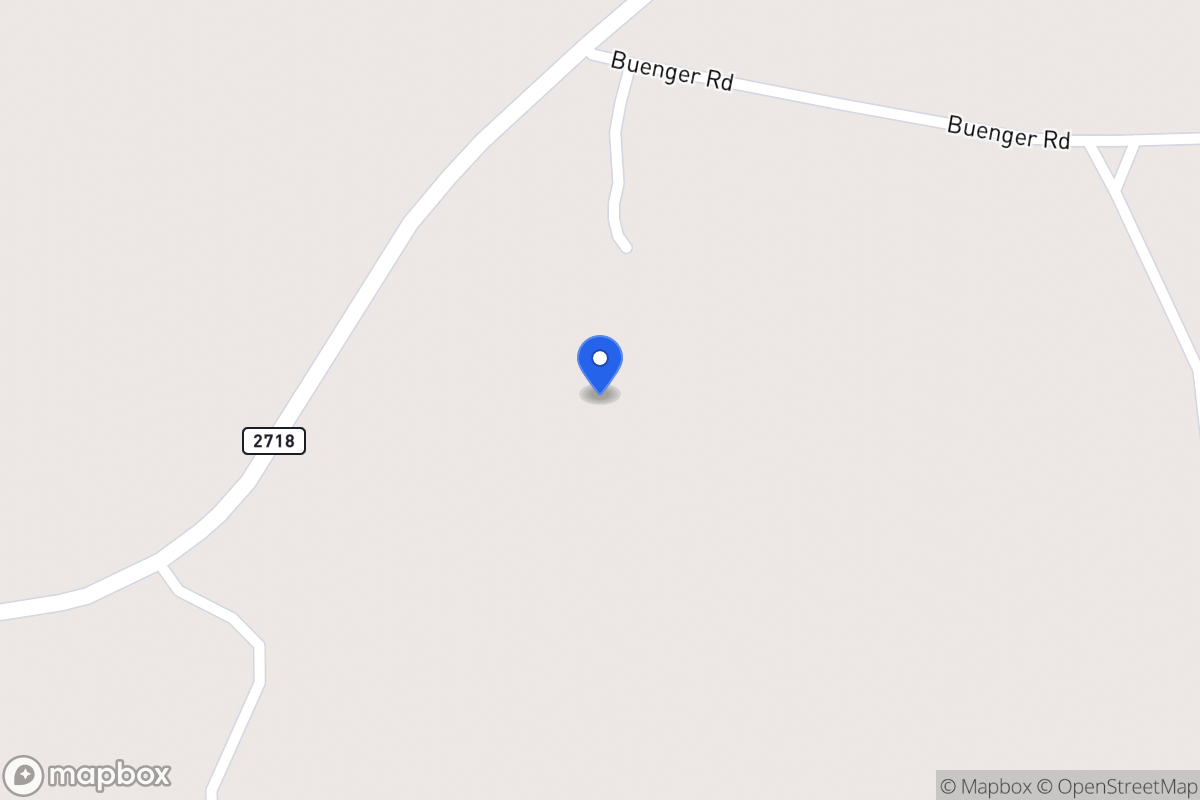Map of Buenger Rd, Cuero, Tx 77954, Cuero