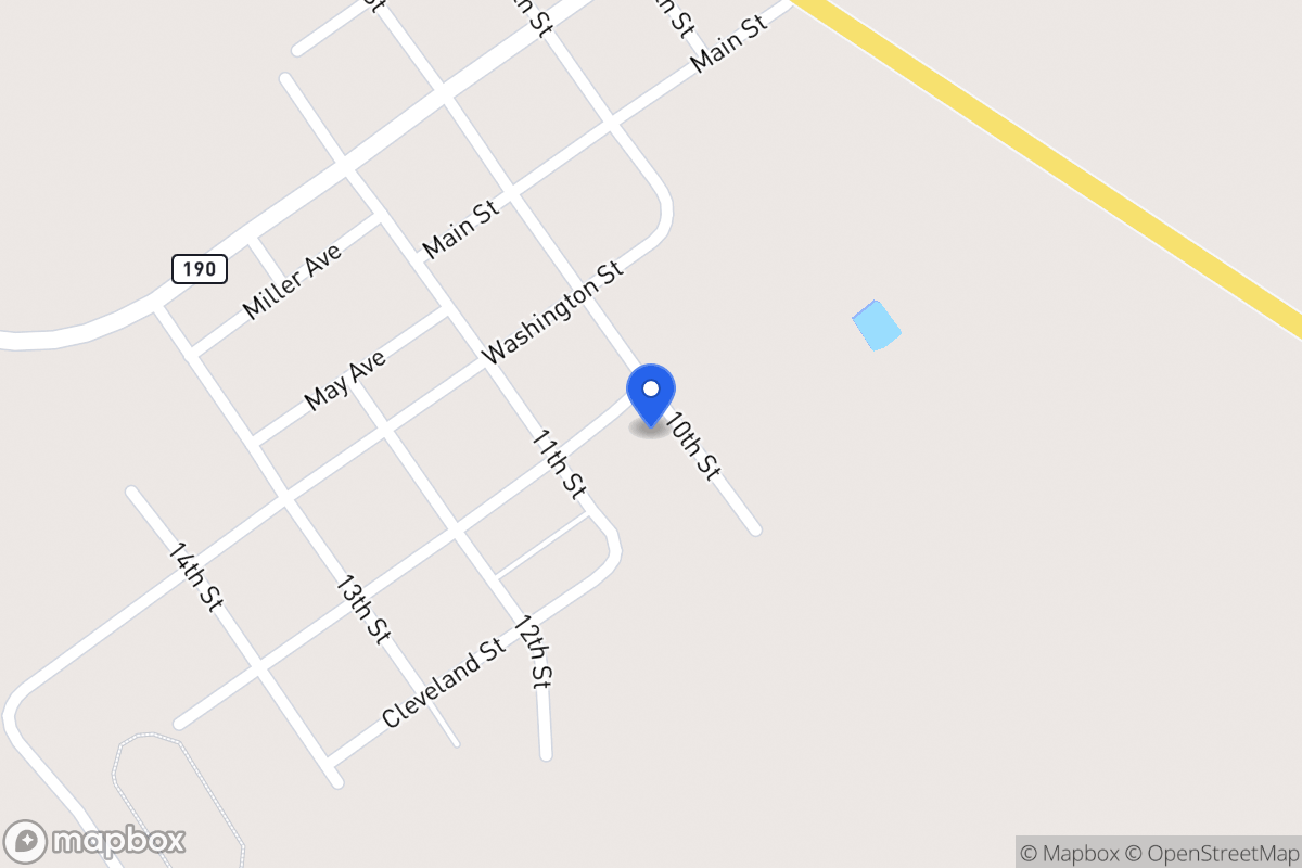 Map of Jackson , Asherton, Tx, Asherton