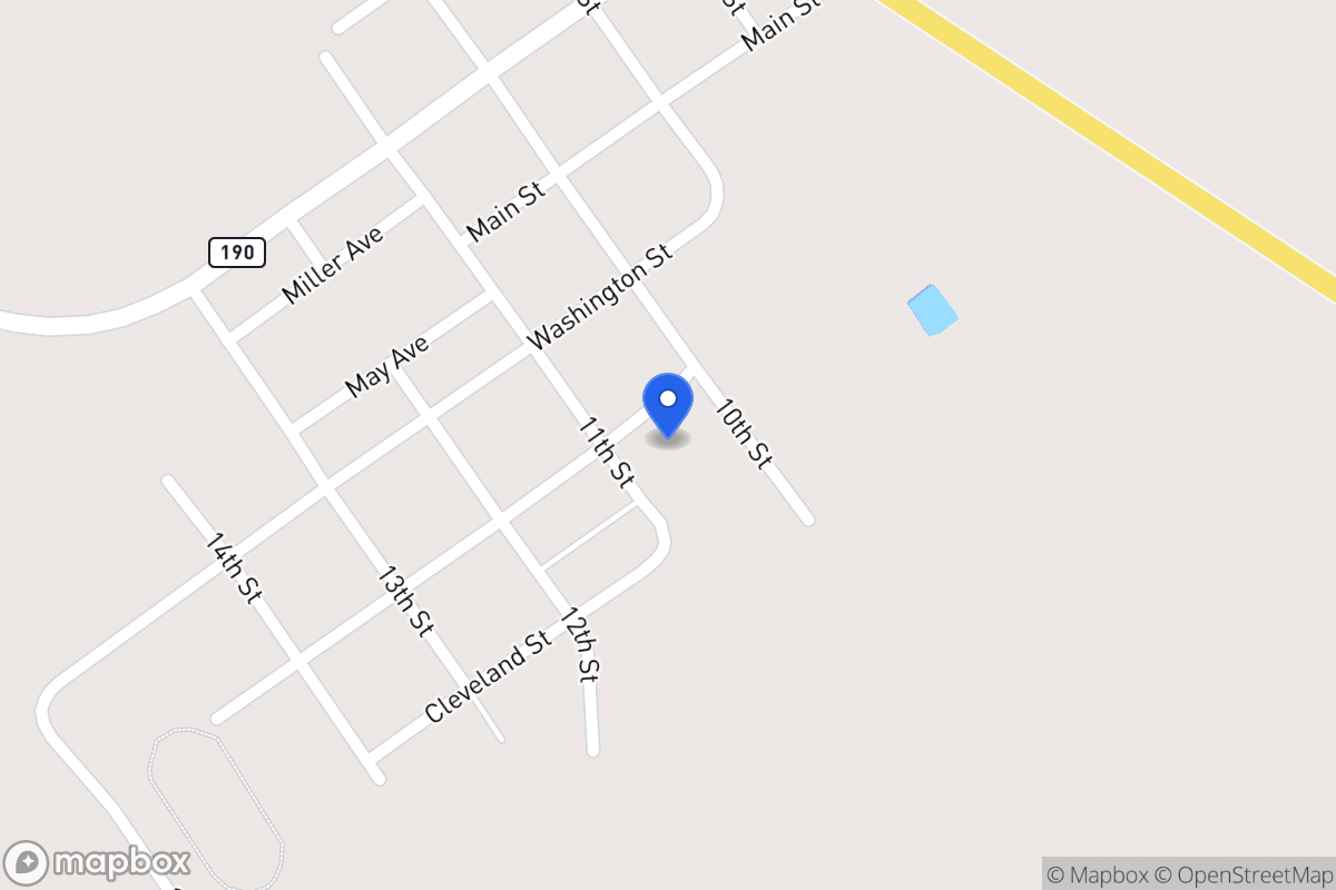 Map of Jackson , Asherton, Tx, Asherton
