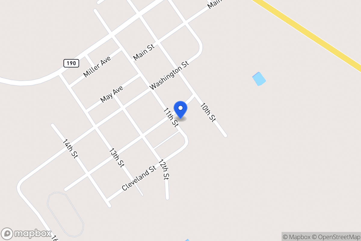 Map of Jackson , Asherton, Tx, Asherton