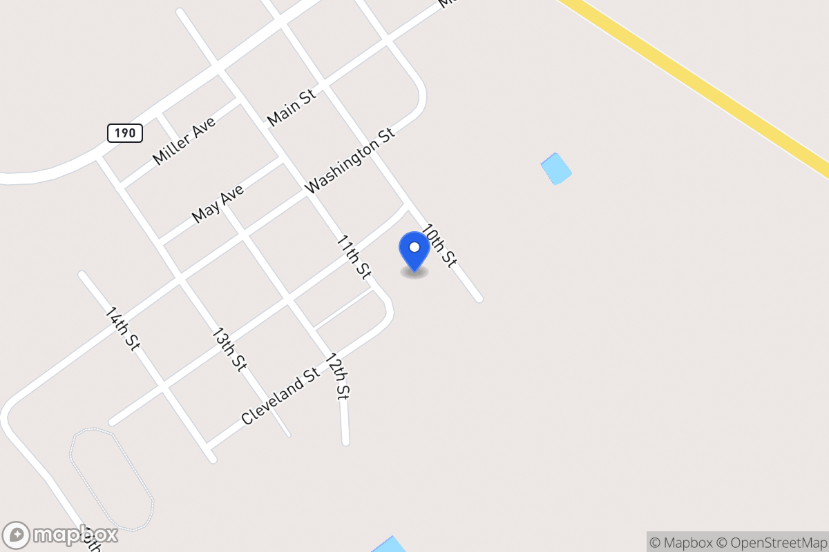 Map of 1164 S 11th St , Asherton, Tx, Asherton