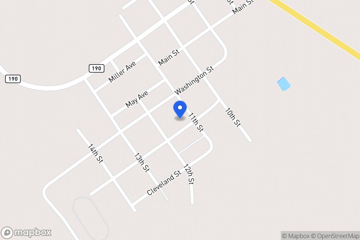 Map of 1139 W Jackson St , Asherton, Tx, Asherton