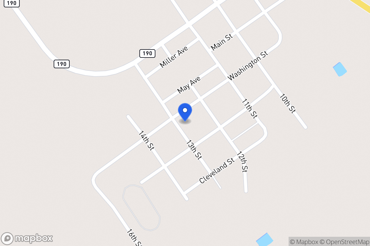 Map of Washington St , Asherton, Tx, Asherton
