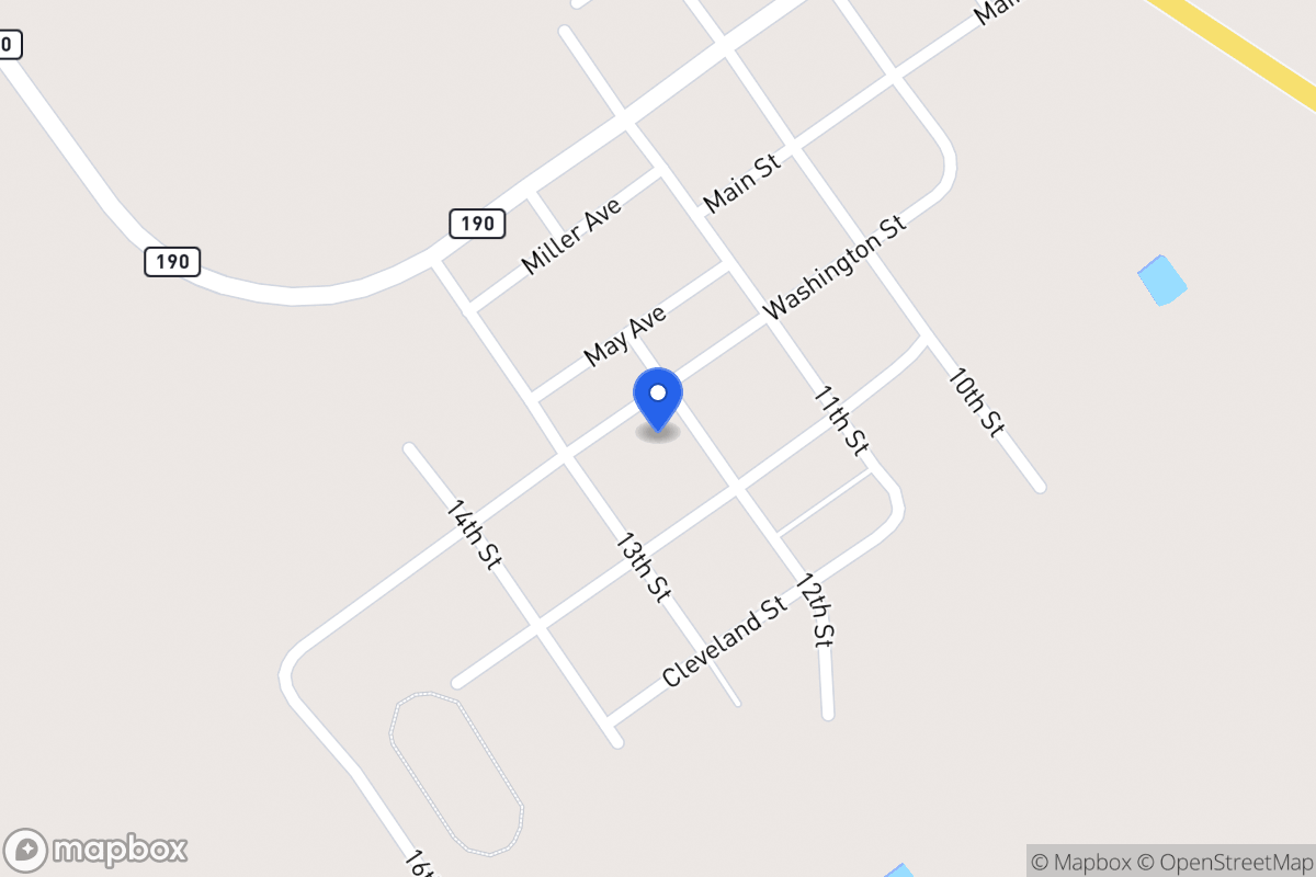 Map of Washington St , Asherton, Tx, Asherton