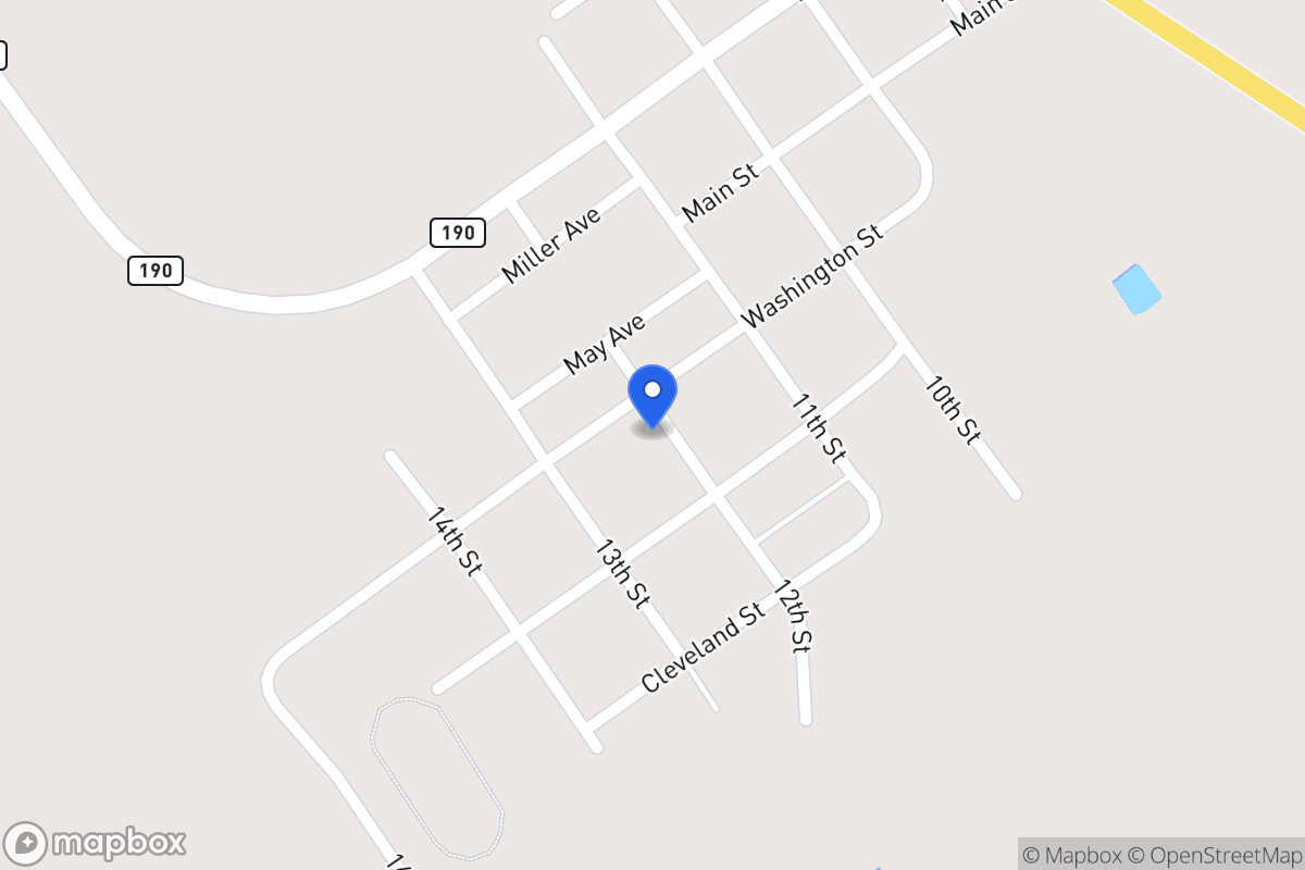 Map of Washington St , Asherton, Tx, Asherton