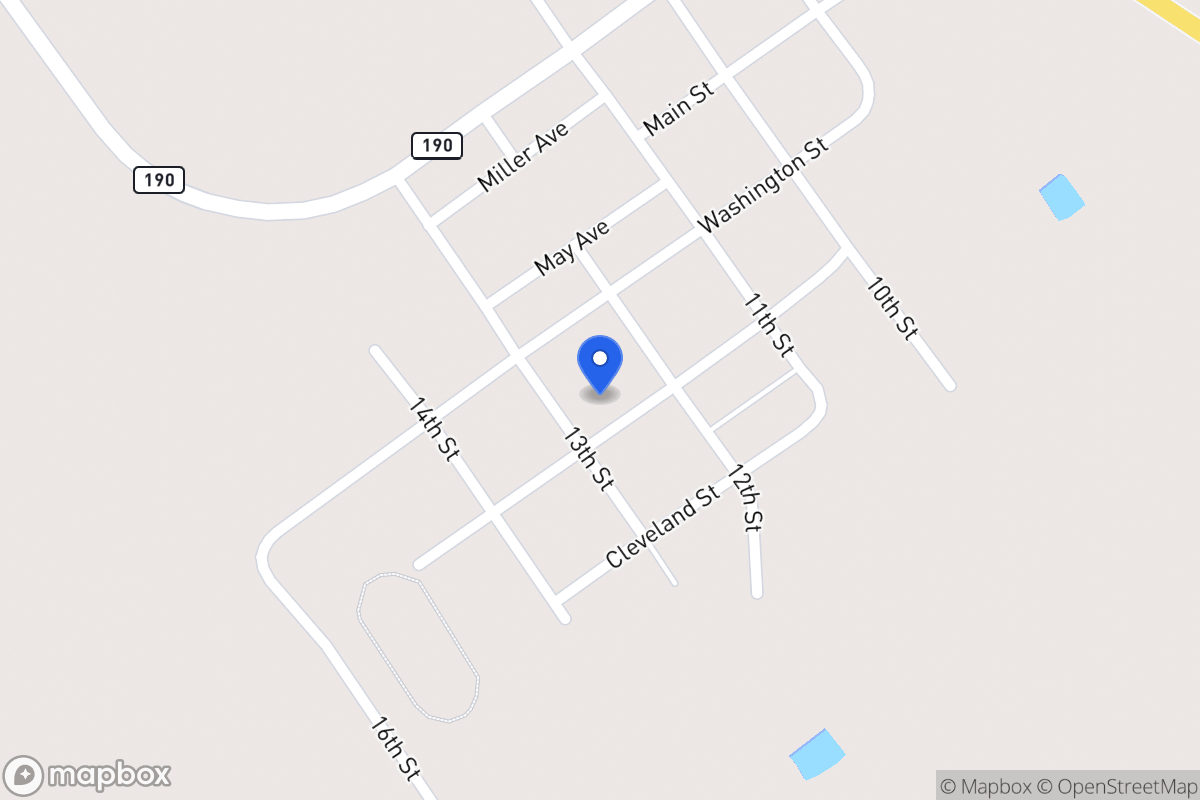 Map of Jackson St , Asherton, Tx, Asherton