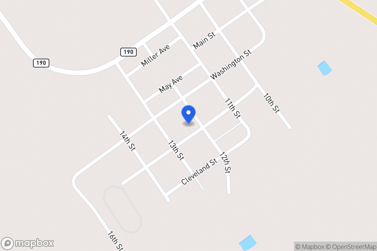Map of Jackson St , Asherton, Tx, Asherton
