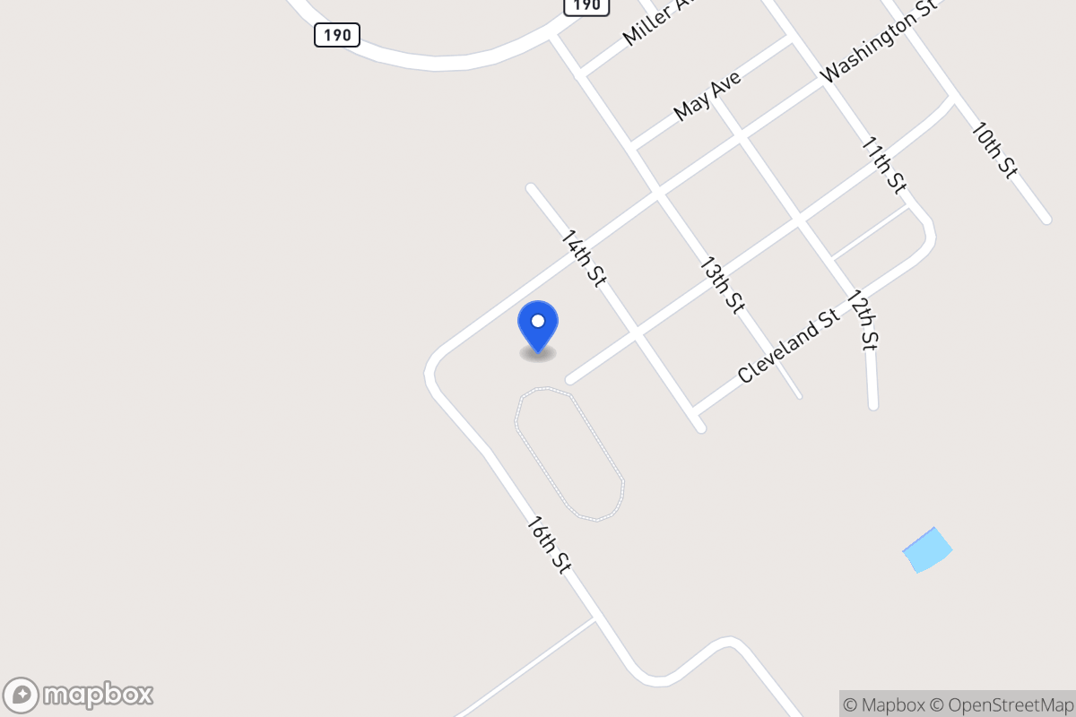 Map of S 14th St , Asherton,, Asherton
