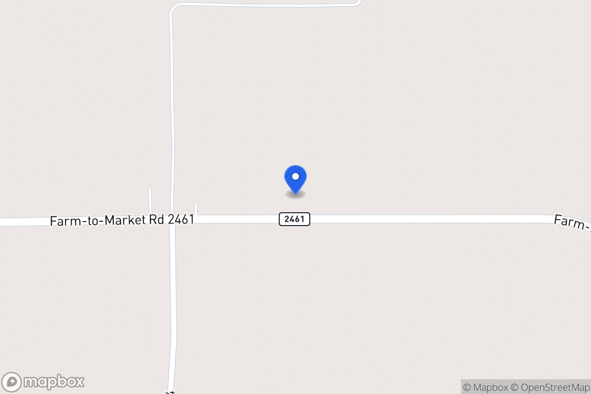 Map of 2701  Hwy 2461 , Ranger, Tx 76470, Ranger
