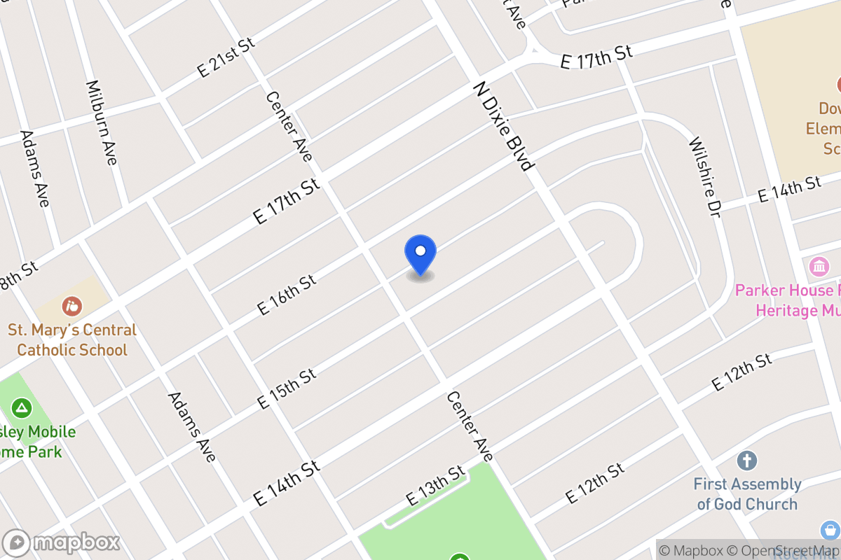 Map of 905 E 15th St, Ector County, Tx