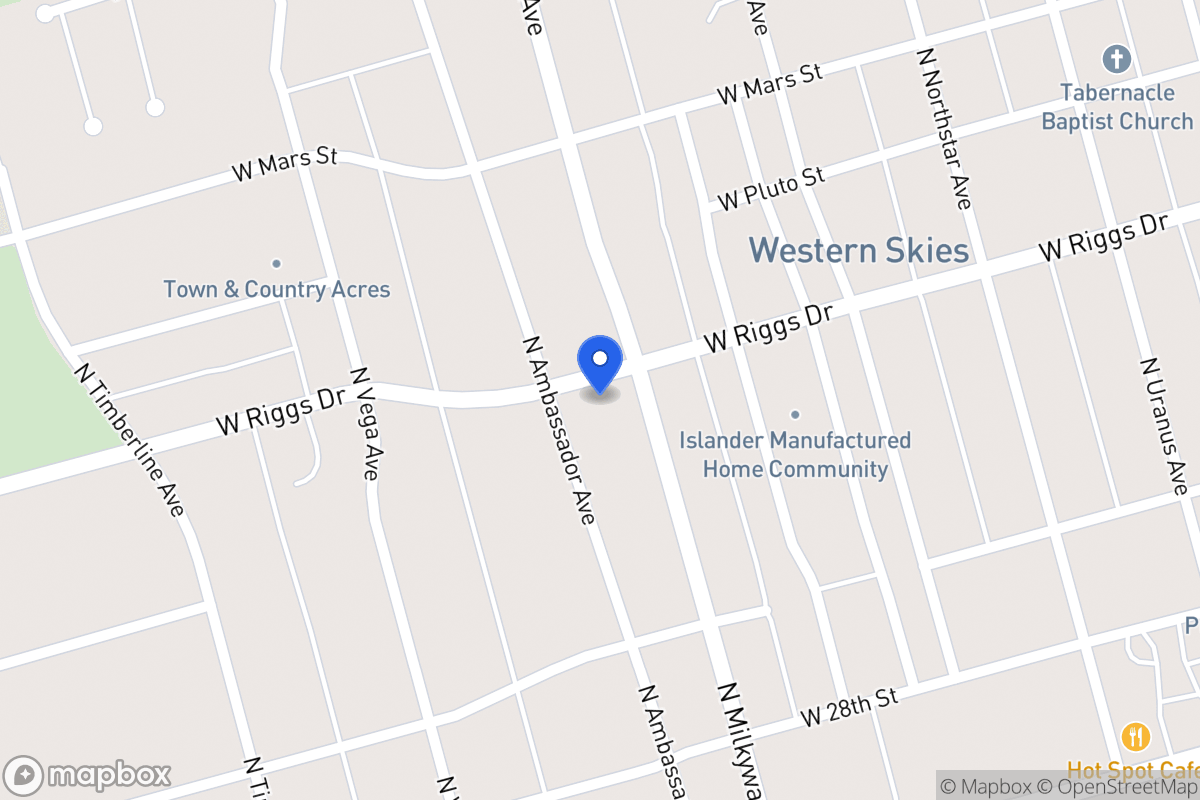 Map of 3064 N Ambassador Ave, Ector County, Tx