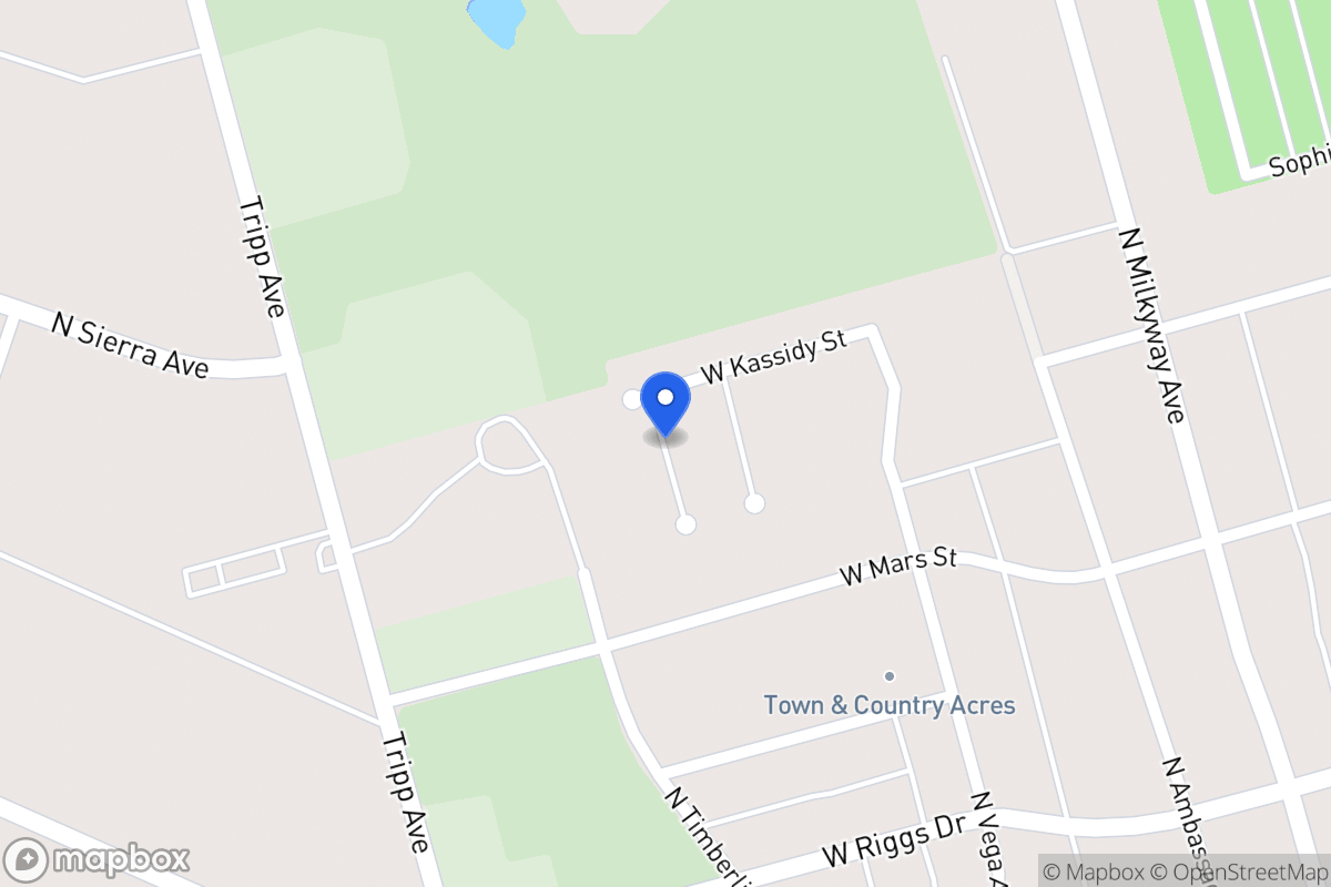 Map of 3740 N Vega Ave, Ector County, Tx